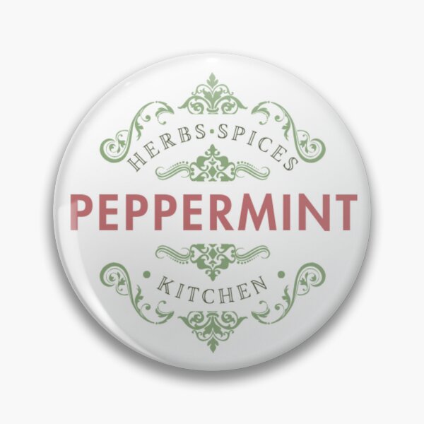 Item preview, [Kitchen Label] "Peppermint" sticker designed and sold by rjflowers.