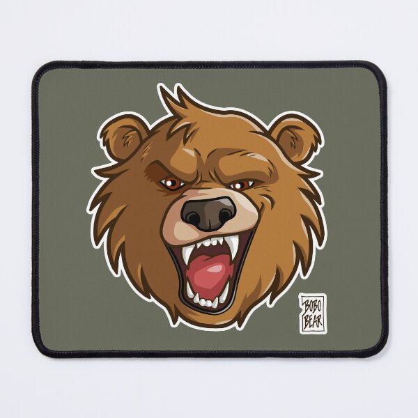 Item preview, BOBO LIKES TO GROWL designed and sold by bobobear.