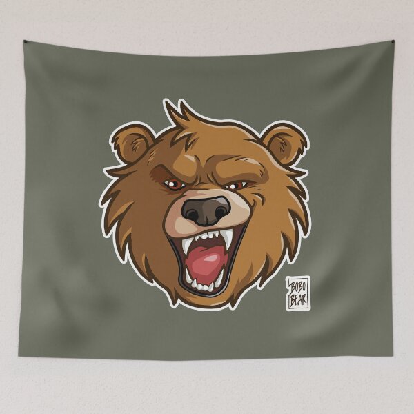 Item preview, BOBO LIKES TO GROWL designed and sold by bobobear.
