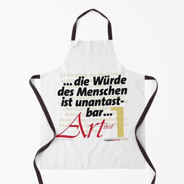 Item preview, "Human dignity ..." – Article 1 | Basic Law of the Federal Republic of Germany designed and sold by Brunhilde1001.