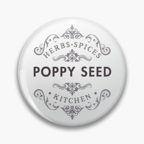 Item preview, Copy of [Kitchen Label] "Poppy Seed" sticker designed and sold by rjflowers.