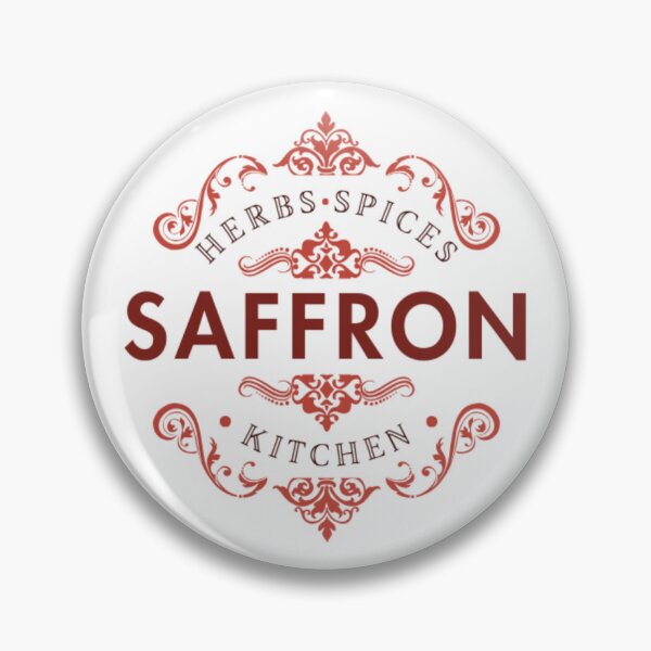 Item preview, [Kitchen Label] "Saffron" sticker designed and sold by rjflowers.