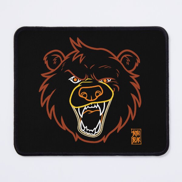 Item preview, BOBO LIKES TO GROWL - LINEART designed and sold by bobobear.