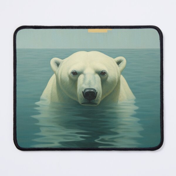 Item preview, Polar Bear in Water designed and sold by whitecat23.