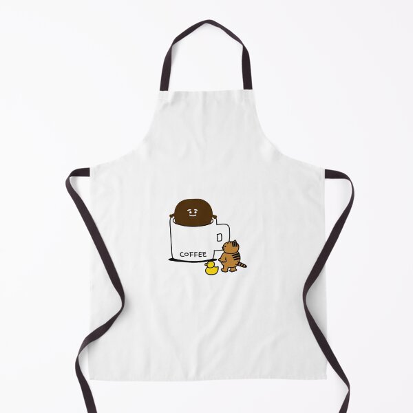 Item preview, a Cat and a Duck with a coffee guy designed and sold by superbaechoo.