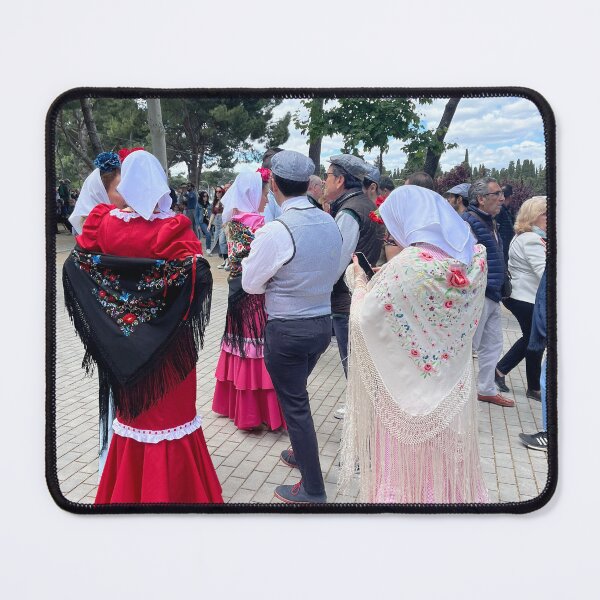 Item preview, Pilgrims enjoying San Isidro Madrid festival designed and sold by Ponted.