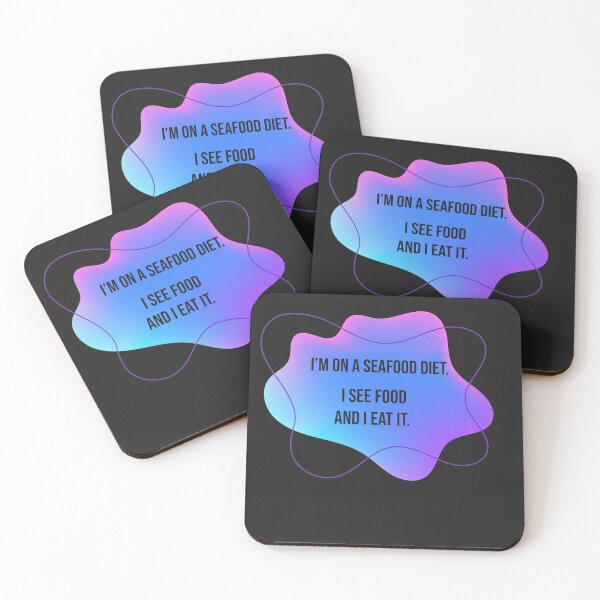 Item preview, I’m on a seafood diet. I see food and I eat it. designed and sold by SarcasmSpire.