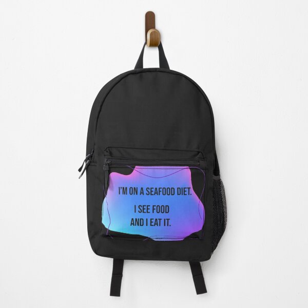 Item preview, I’m on a seafood diet. I see food and I eat it. designed and sold by SarcasmSpire.