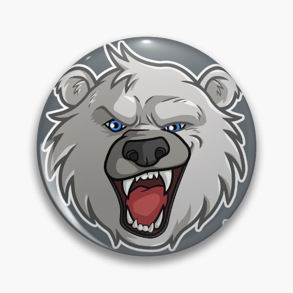 Item preview, BOBO LIKES TO GROWL - POLAR BEAR designed and sold by bobobear.