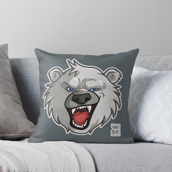 Item preview, BOBO LIKES TO GROWL - POLAR BEAR designed and sold by bobobear.