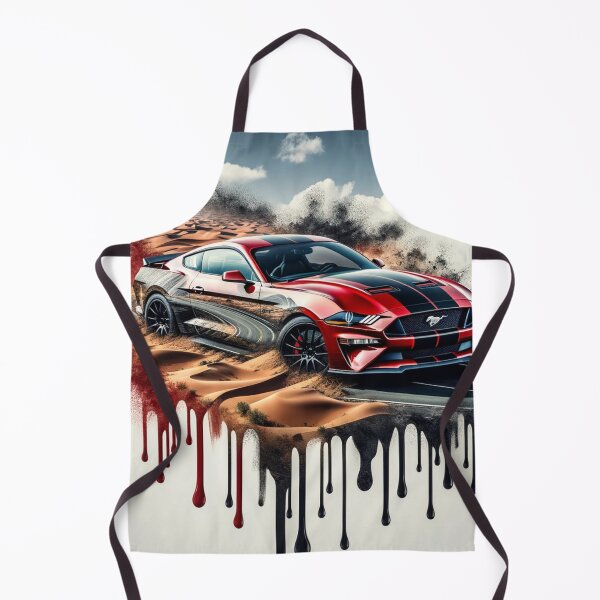 Item preview, Desert Mirage: Mustang in Paint Drops Fusion designed and sold by BubandAika.