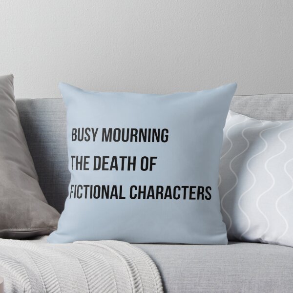 Item preview, Fictional Death Mourning Literary Characters designed and sold by MomentumCloset.