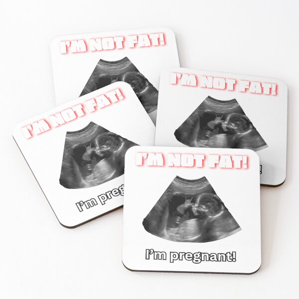 Item preview, I'm not Fat! I'm pregnant designed and sold by TrevanzPozter.