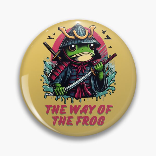 Item preview, Frog Samurai The way of the Frog designed and sold by DarekShop.