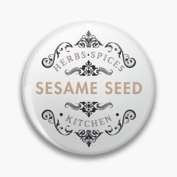 Item preview, [Kitchen Label] "Sesame Seed" sticker designed and sold by rjflowers.