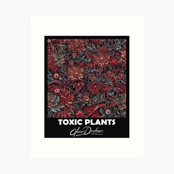 Aperçu de l'œuvre Toxic plant 72 créée et vendue par olivier duchossoir.