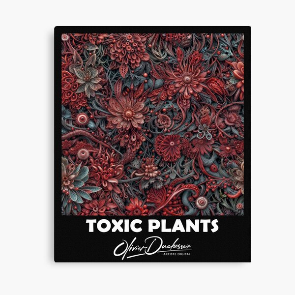 Aperçu de l'œuvre Toxic plant 72 créée et vendue par olivier duchossoir.