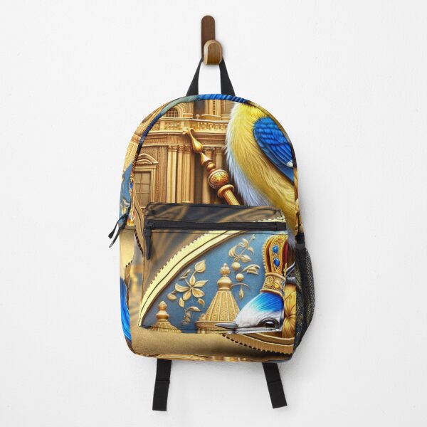 Item preview, King Bluetit Bird designed and sold by Emoji Emblems.