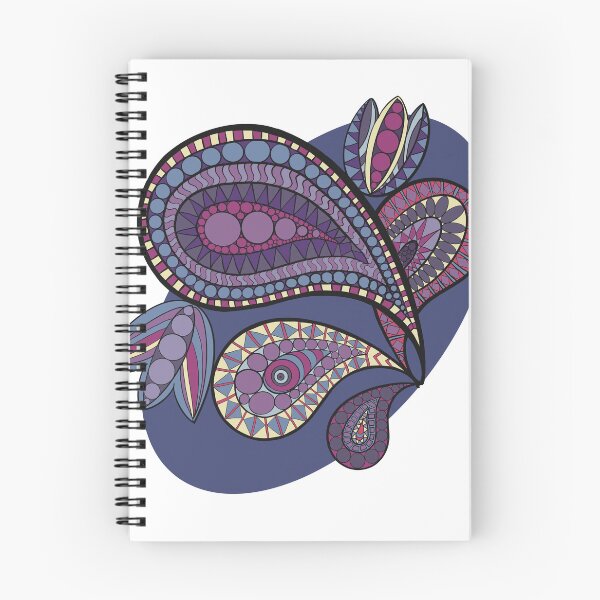 Item preview, Fizzy Purple Paisley  designed and sold by MinnietheCat.
