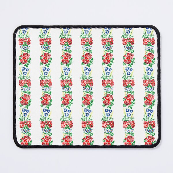 Item preview, Slavic folklore ribbons 2024 version, White, large pattern designed and sold by Folkiestore.