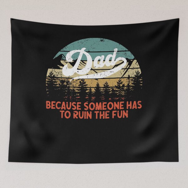 Item preview, Humorous father saying in vintage style designed and sold by LuminOrb.