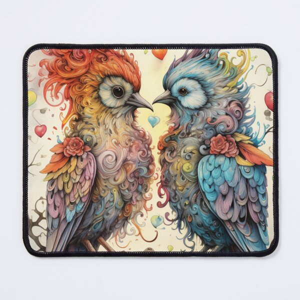 Item preview, Lovebirds designed and sold by whitecat23.