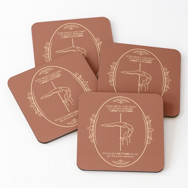 Item preview, Quote from Pole Dance Illustrated terracotta designed and sold by MarieBlly.