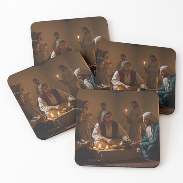 Item preview, Wise Men Meet With Joseph and Mary designed and sold by Leslie Pardew.