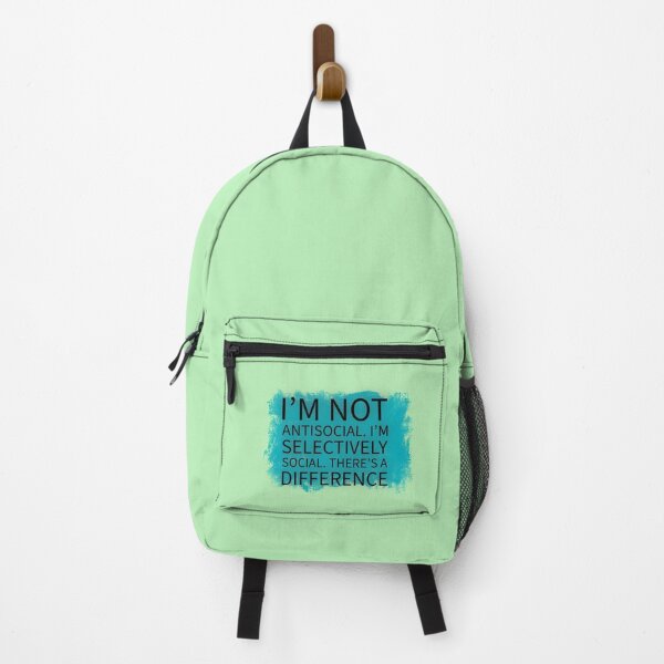 Item preview, I’m not antisocial. I’m selectively social. There’s a difference. designed and sold by SarcasmSpire.