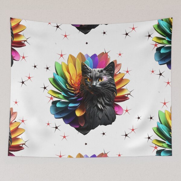 Item preview, Feather dancing cat designed and sold by K-Kwan.