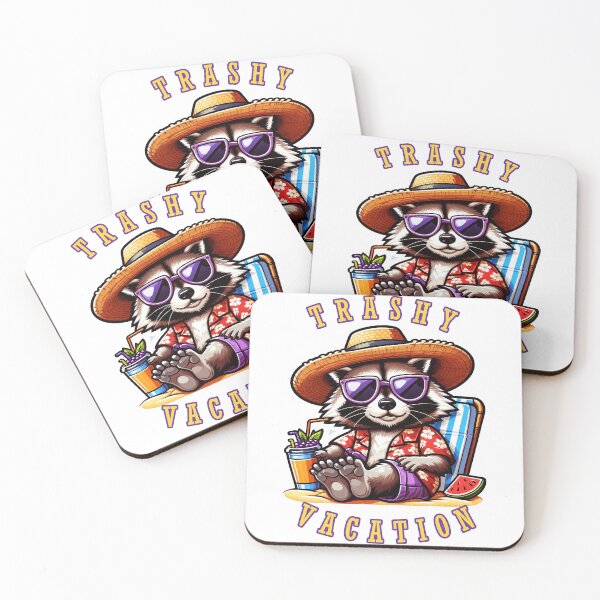 Item preview, raccoon beach designed and sold by aliraweb.