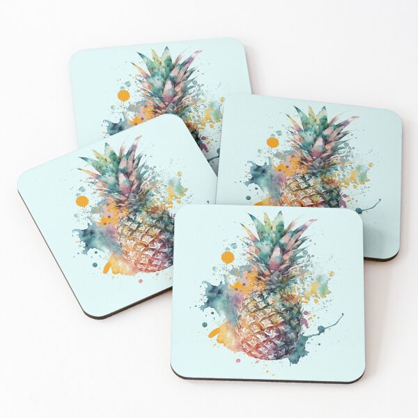 Item preview, Watercolor Pineapple designed and sold by HolidayBug.