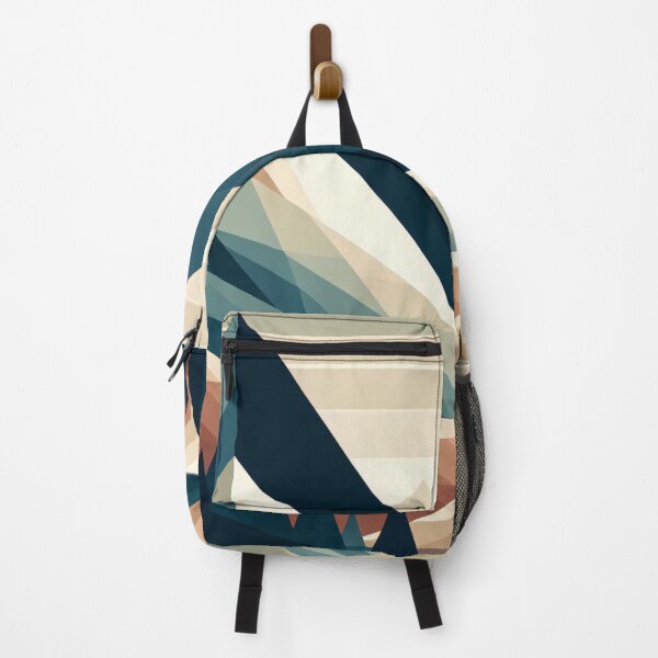 Item preview, Serene Mountain Majesty - Geometric Landscape Art designed and sold by PrayMerch.