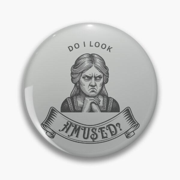 Item preview, Do I Look Amused? designed and sold by ghastlygraphix.