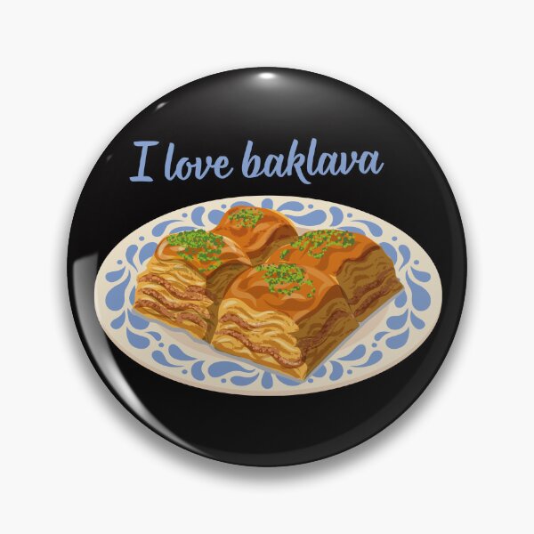 Item preview, I love baklava designed and sold by AnulaArt.