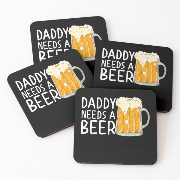 Item preview, Daddy Needs Beer Funny Father Fathers Day Style designed and sold by LuminOrb.