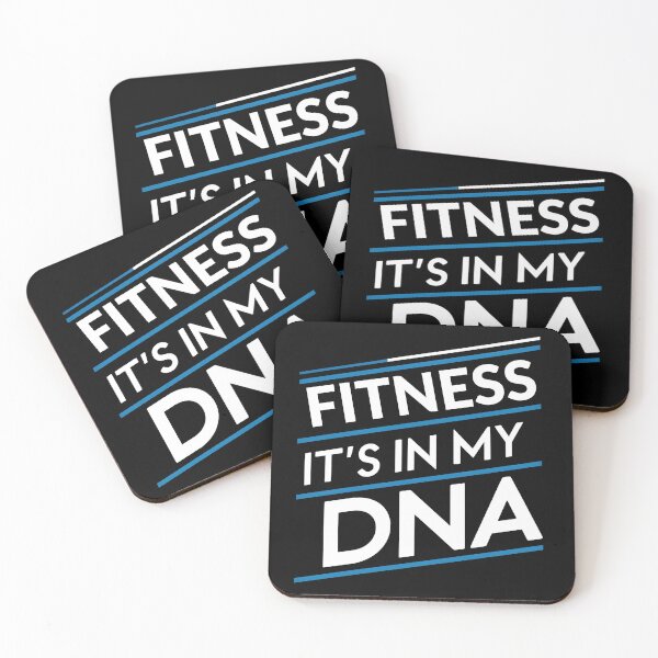 Item preview, Fitness its in my dna   designed and sold by greenbluearts.