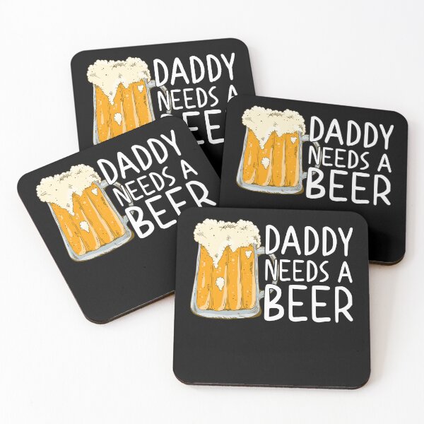 Item preview, Daddy Needs Beer Funny Father Fathers Day Style designed and sold by LuminOrb.