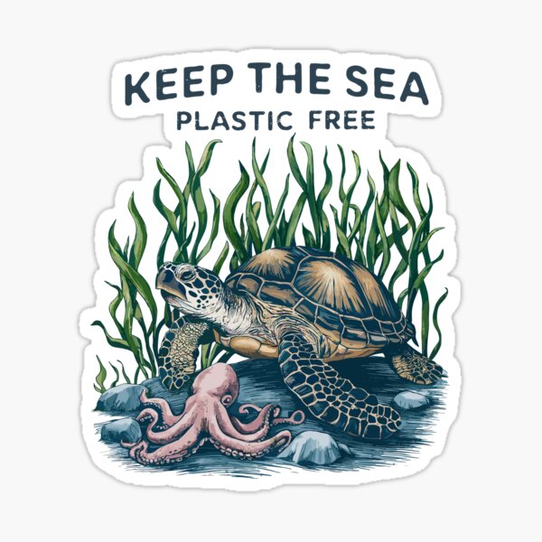 Item preview, KEEP THE SEA designed and sold by KojourinArt.