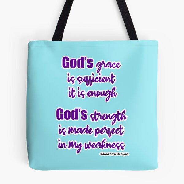 Item preview, La gracia de Dios es suficiente, es suficiente. designed and sold by JanderraDesigns.