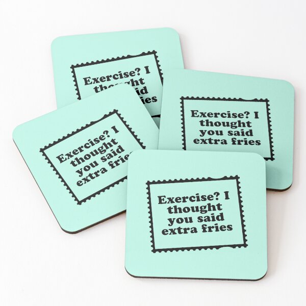 Item preview, Exercise? I thought you said extra fries designed and sold by SarcasmSpire.