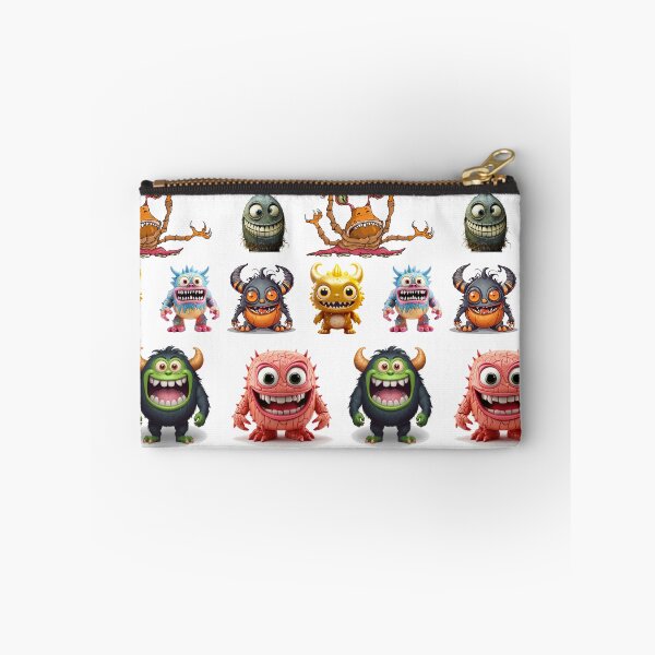 Item preview, Seven funny monsters designed and sold by InverseArt.