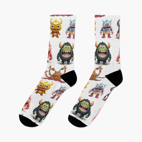 Item preview, Seven funny monsters designed and sold by InverseArt.