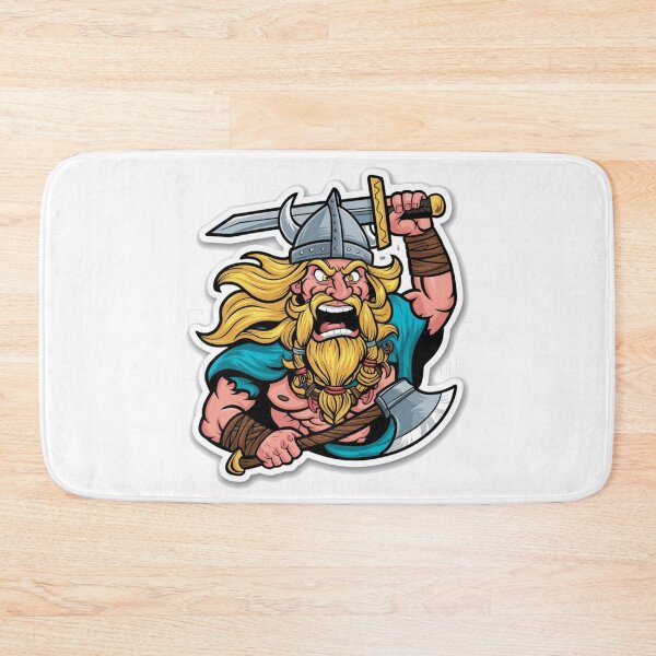 Item preview, Crazy Viking. Funny Viking sticker. designed and sold by BarklesStudio.