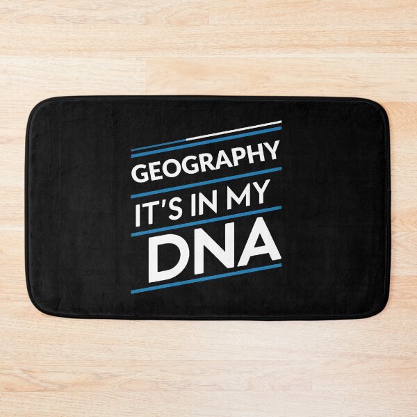 Item preview, Geography its in my dna   designed and sold by greenbluearts.