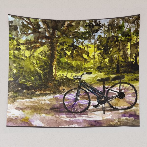 Item preview, Bicycle Day designed and sold by TheArtCave.