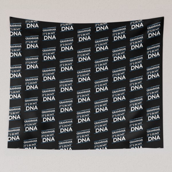 Item preview, Grammar its in my dna   designed and sold by greenbluearts.