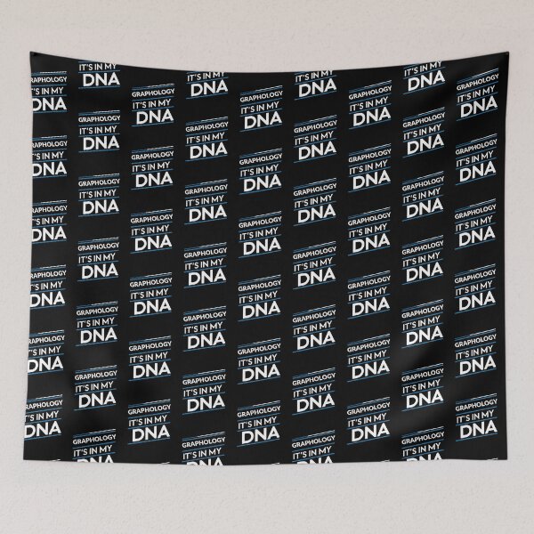 Item preview, Graphology its in my dna designed and sold by greenbluearts.