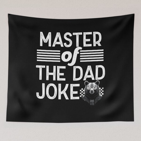 Item preview, Dad Joke Master Funny Father Perfect Design designed and sold by LuminOrb.