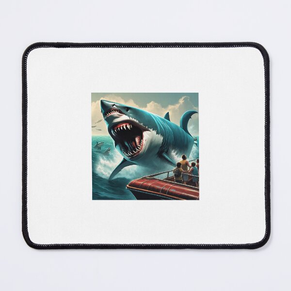 Item preview, Shark Monster-Painting art designed and sold by DeronART.